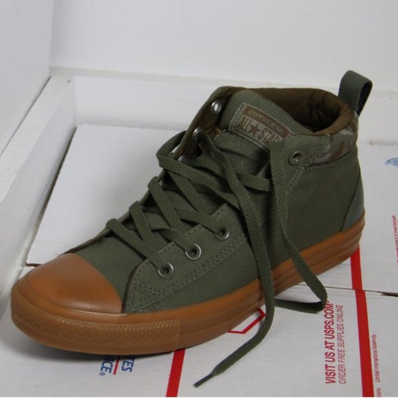 Converse All Star Mid Combat Zone Casual Sneakers - Picture 4 of 7